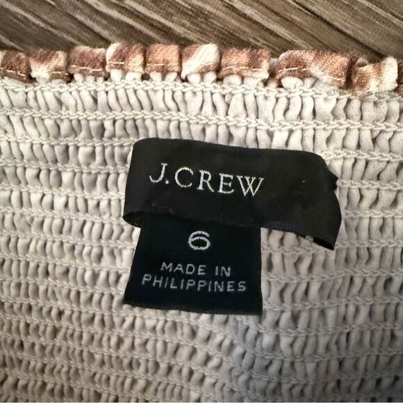 J. Crew Linen-cupro blend mini dress in leopard - Picture 2 of 4